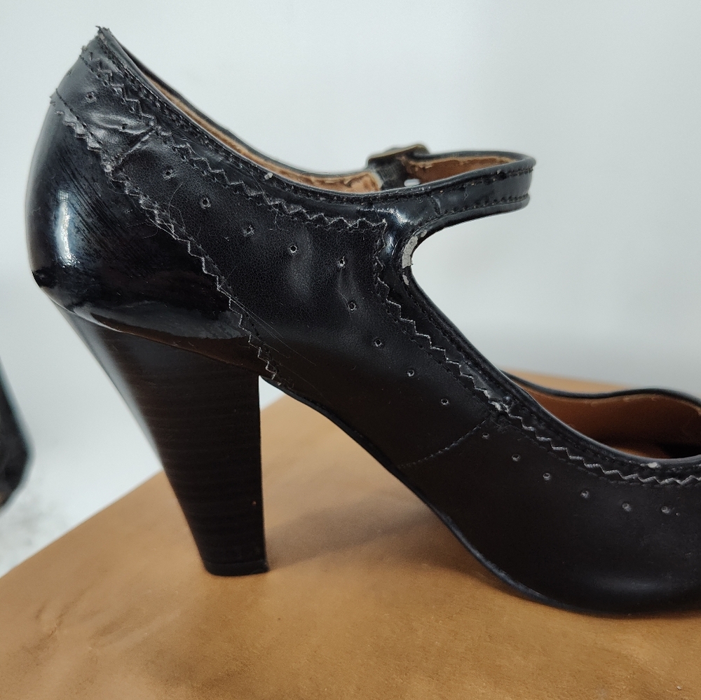 Mossimo Supply Co. Black Mary Jane Heels Size 9.5 - Picture 8 of 13